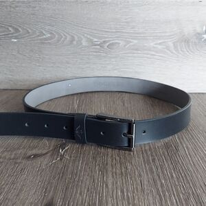 Dockers Black Leather Belt 30-32